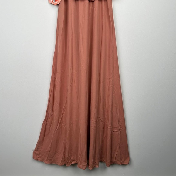 NWT Show Me Your Mumu Caitlin Ruffle Maxi Dress Size XL Wedding - Picture 6 of 12